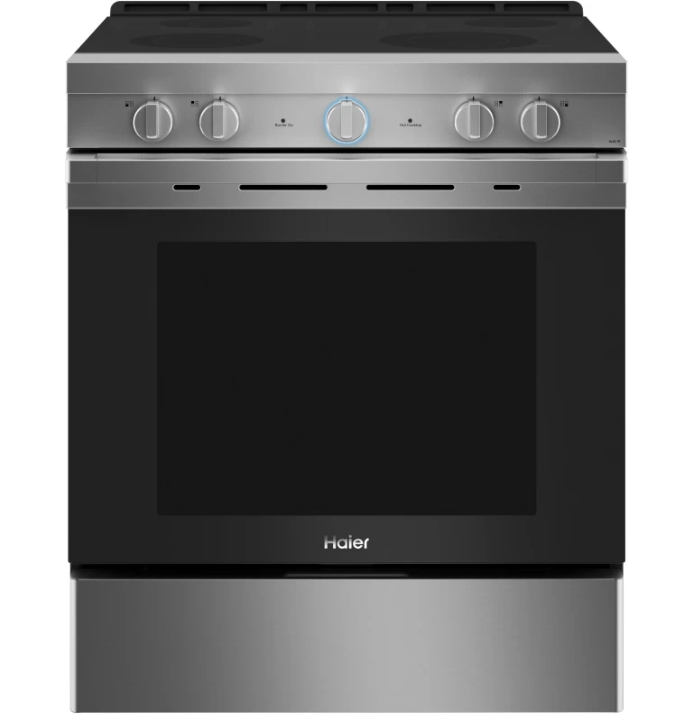 30" Smart Slide-In Electric Range with Convection QSS740RNSS