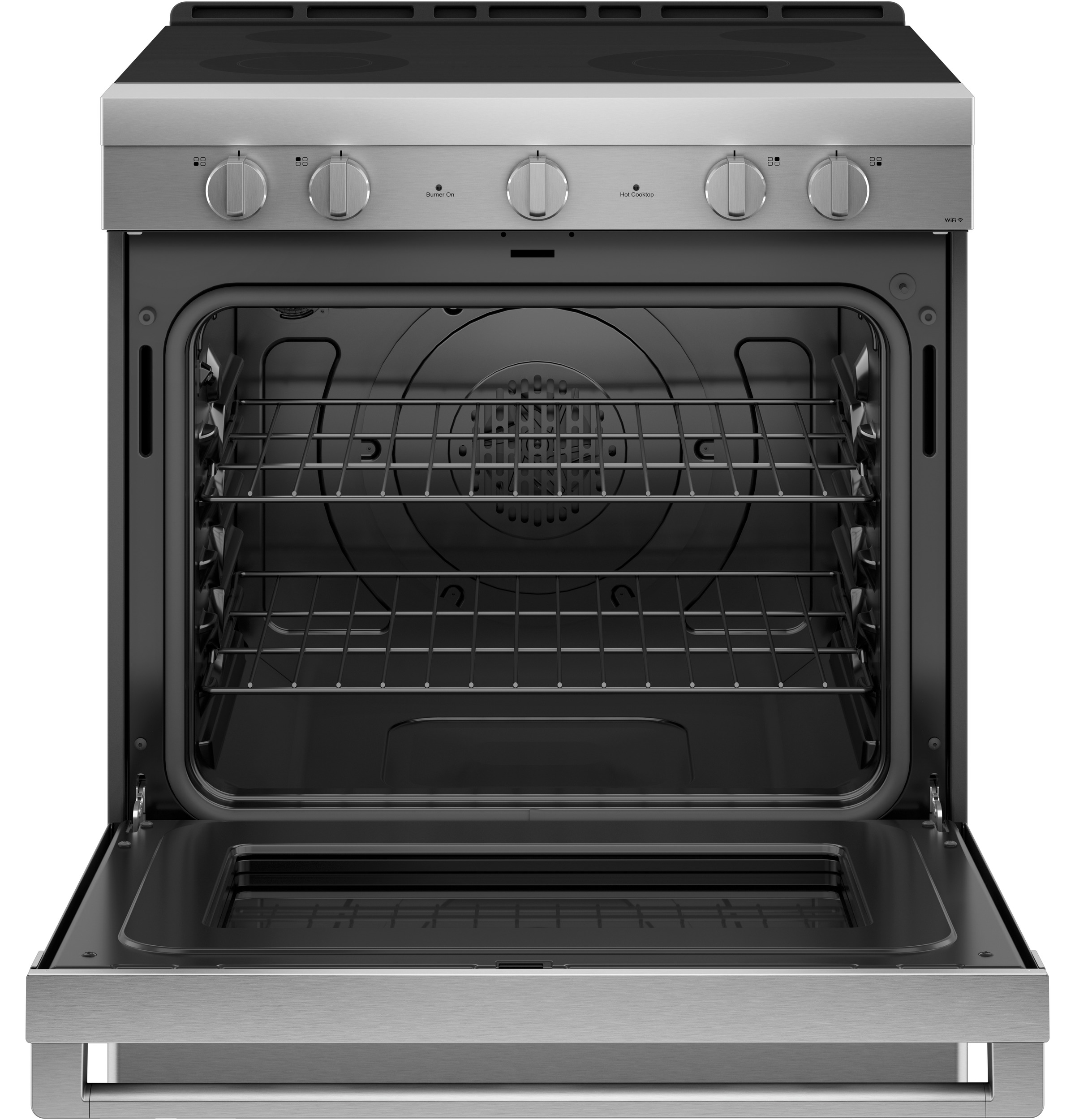 30" Smart Slide-In Electric Range with Convection30" Smart Slide-In Electric Range with Convection QSS740RNSS