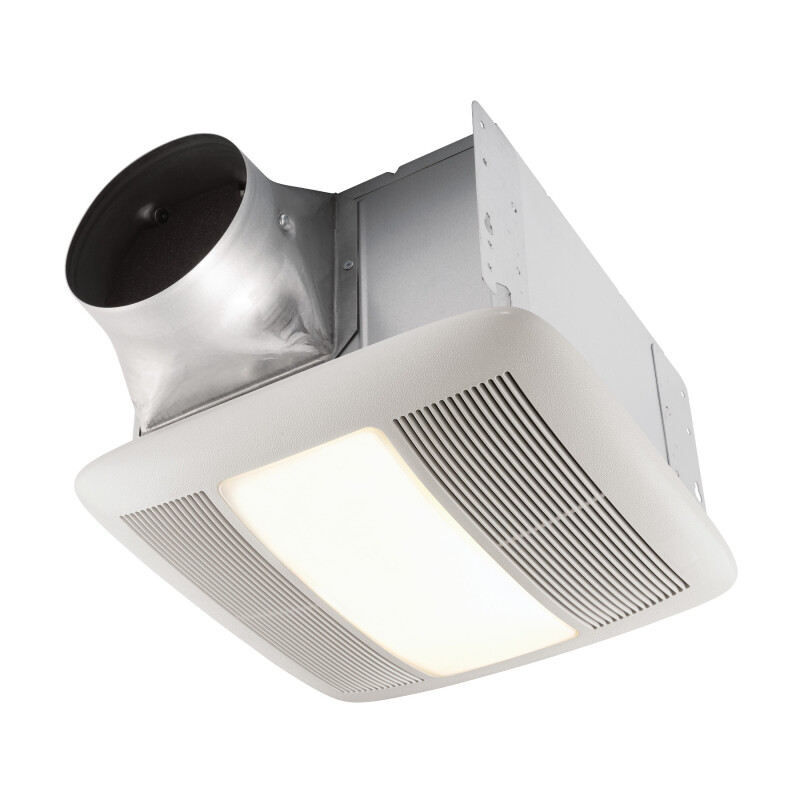 140 CFM Ventilation Fan Light with Night LightQuiet Bathroom Fan/Light/Night Light, ENERGY ST QT140LE