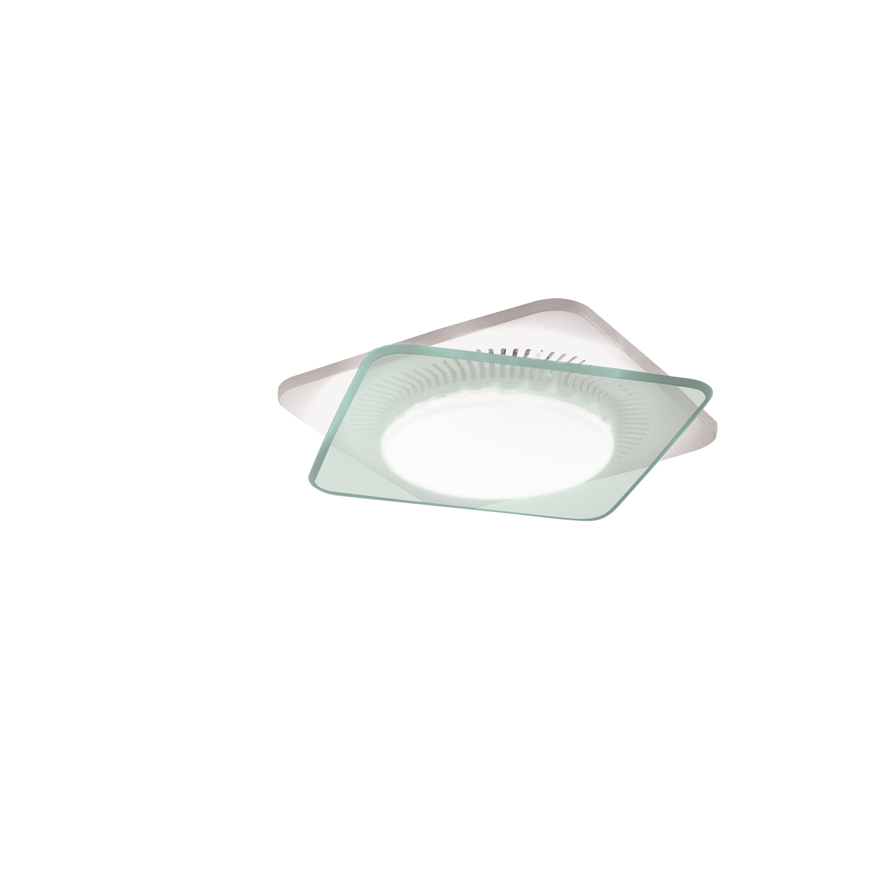 NuTone LunAura Collection 110 CFM Ventilation Fan/Light/LED Nightlight, with Tinted Light Panel, 0.9 Sones QTNLEDB, product image 2 of 5