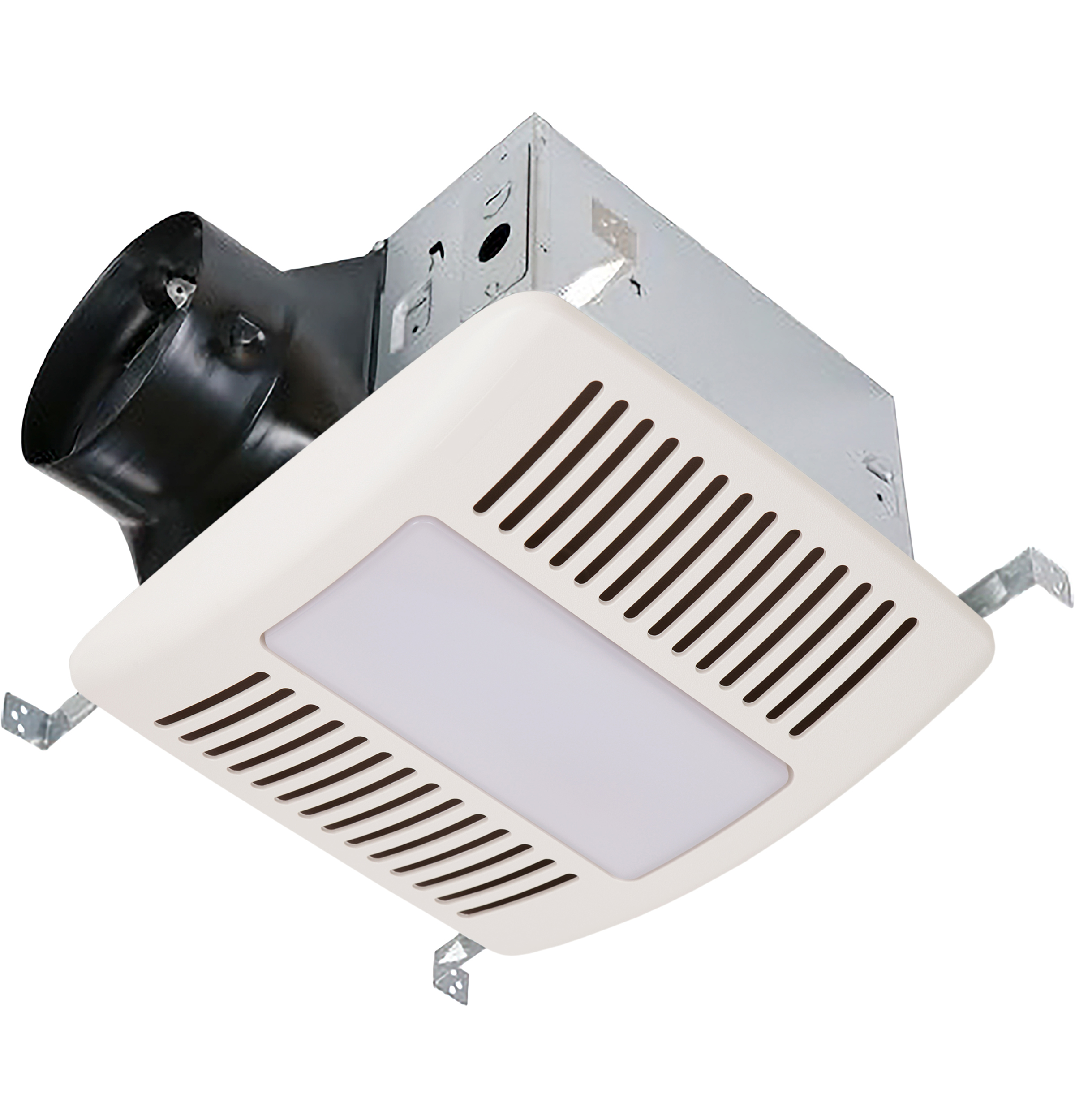 Haier ENERGY STAR® 140 CFM Bathroom Exhaust Fan with LED LightsHaier ENERGY STAR® 140 CFM Bathroom Exhaust Fan with LED Lights QVE110DTWW