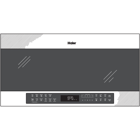 30" 1.6 Cu. Ft. Smart Over-the-Range Microwave Oven30" 1.6 Cu. Ft. Smart Over-the-Range Microwave Oven QVM7167BNTS
