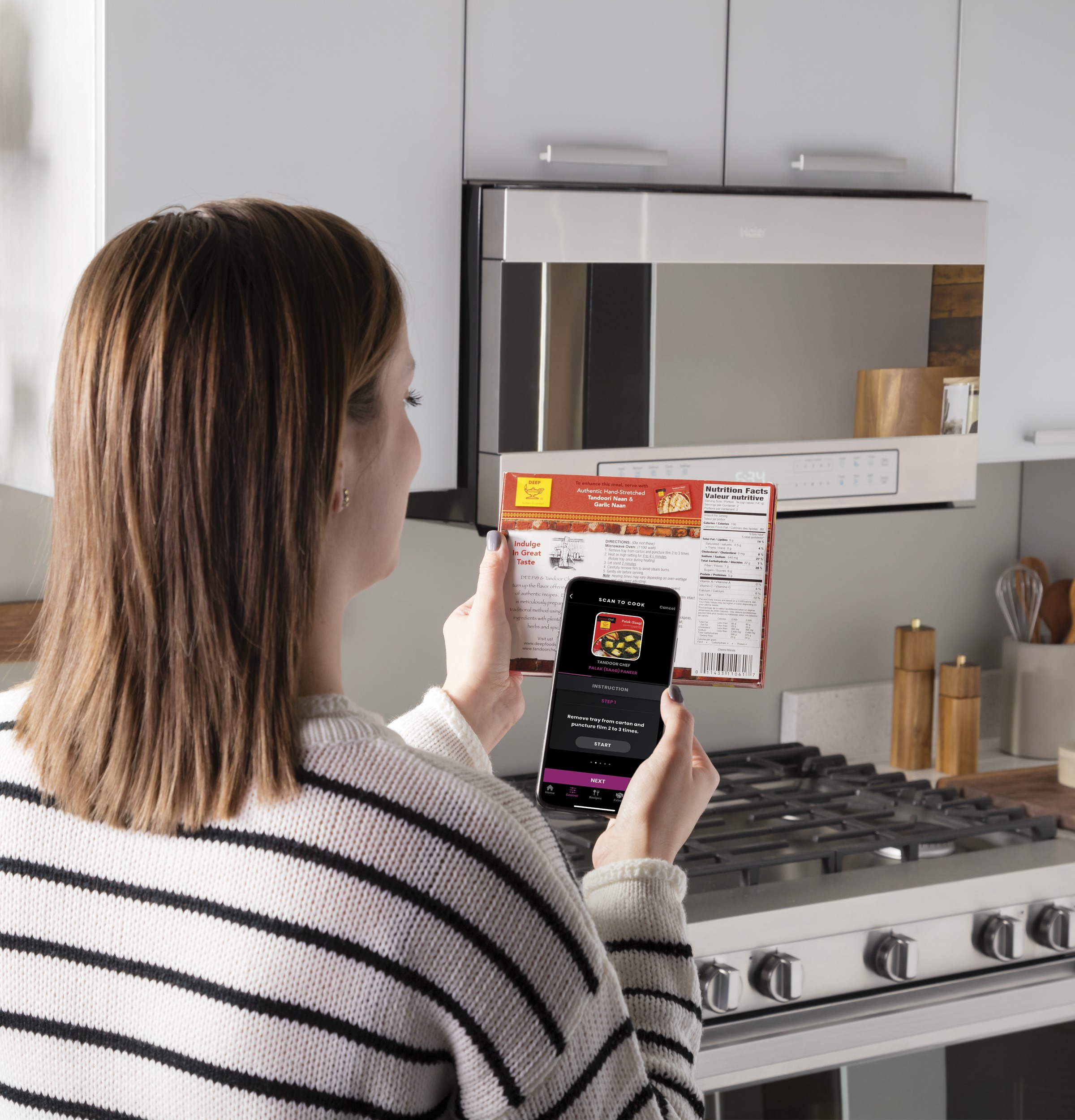 30" 1.6 Cu. Ft. Smart Over-the-Range Microwave Oven30" 1.6 Cu. Ft. Smart Over-the-Range Microwave Oven view 11