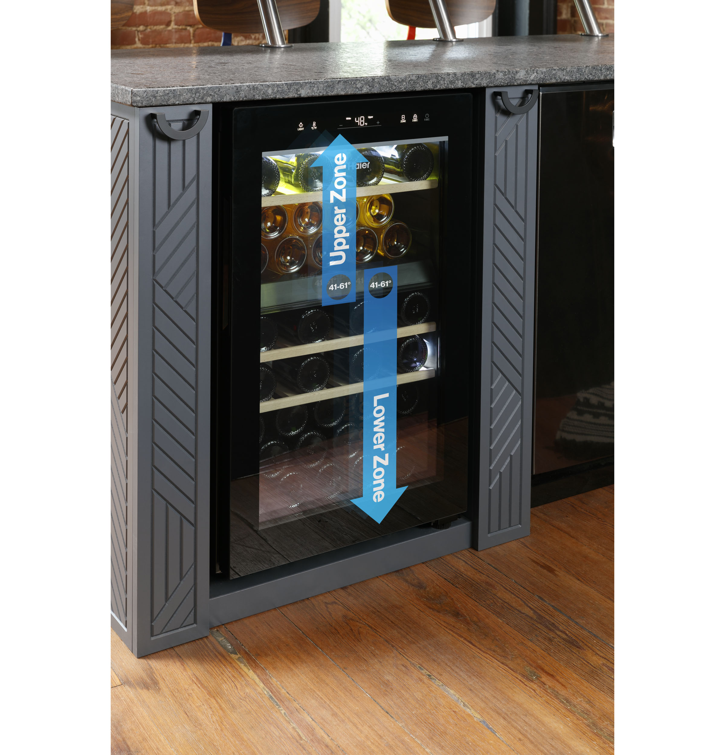 Haier Wine CenterHaier Wine Center QWR04DGRGB