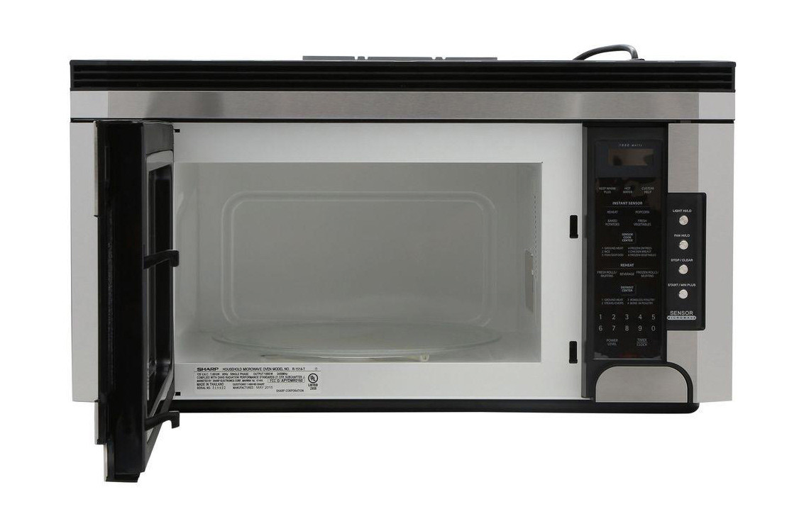 1.5 Cu. Ft. 1000w Stainless Steel Over-the-range Carousel Microwave Oven view 3
