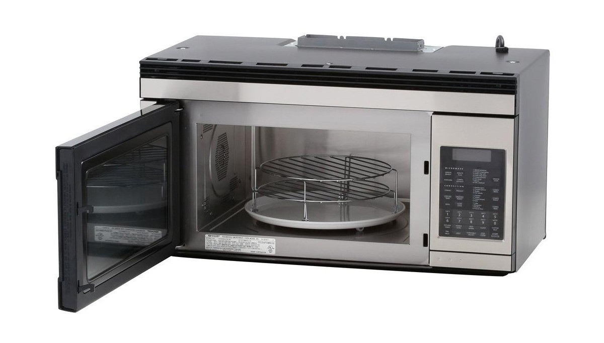 1.1 Cu. Ft. 850w Stainless Steel Over-the-range Convection Microwave Oven view 3