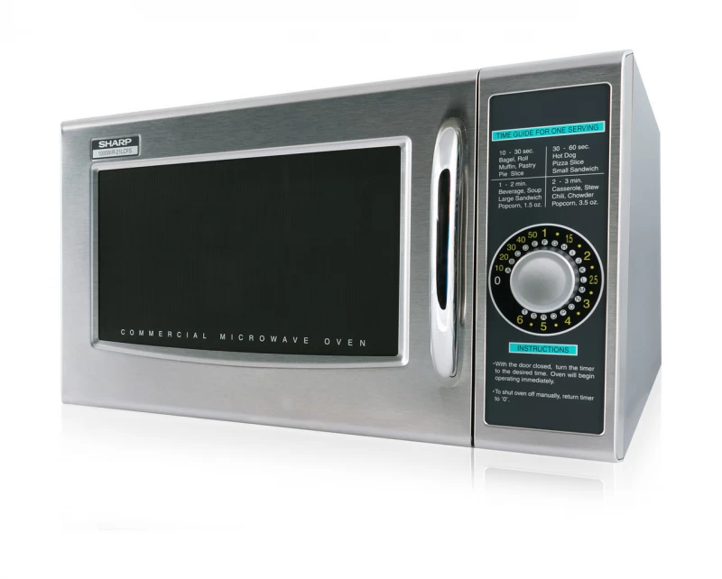 Medium-Duty Commercial Microwave Oven With 1000 Watts R21LCFS