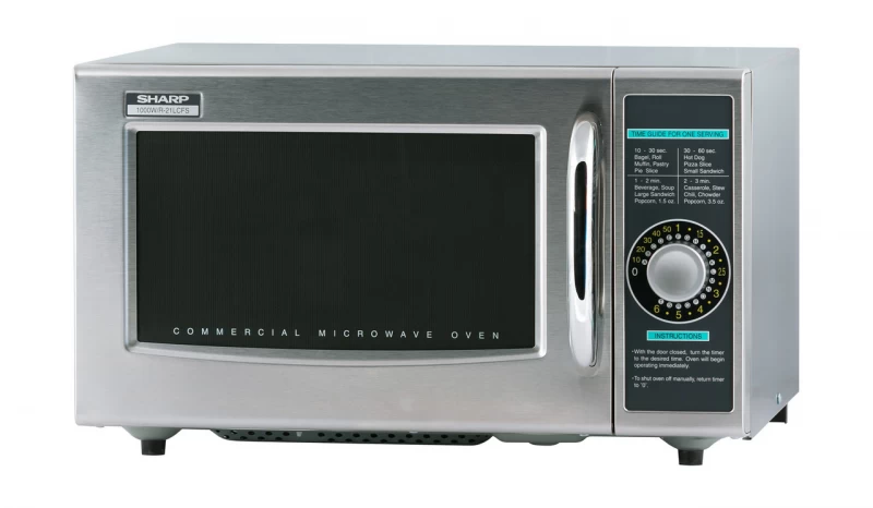 Medium-Duty Commercial Microwave Oven With 1000 Watts R21LCFS