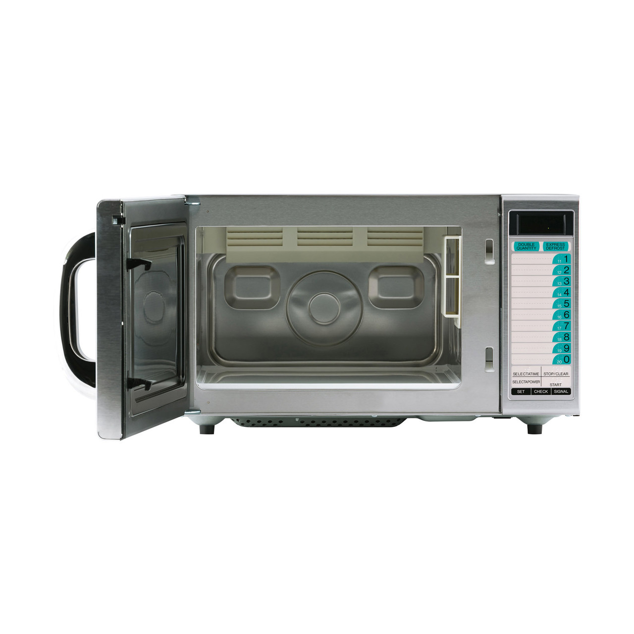Medium-Duty Commercial Microwave Oven with 1000 Watts R21LTF