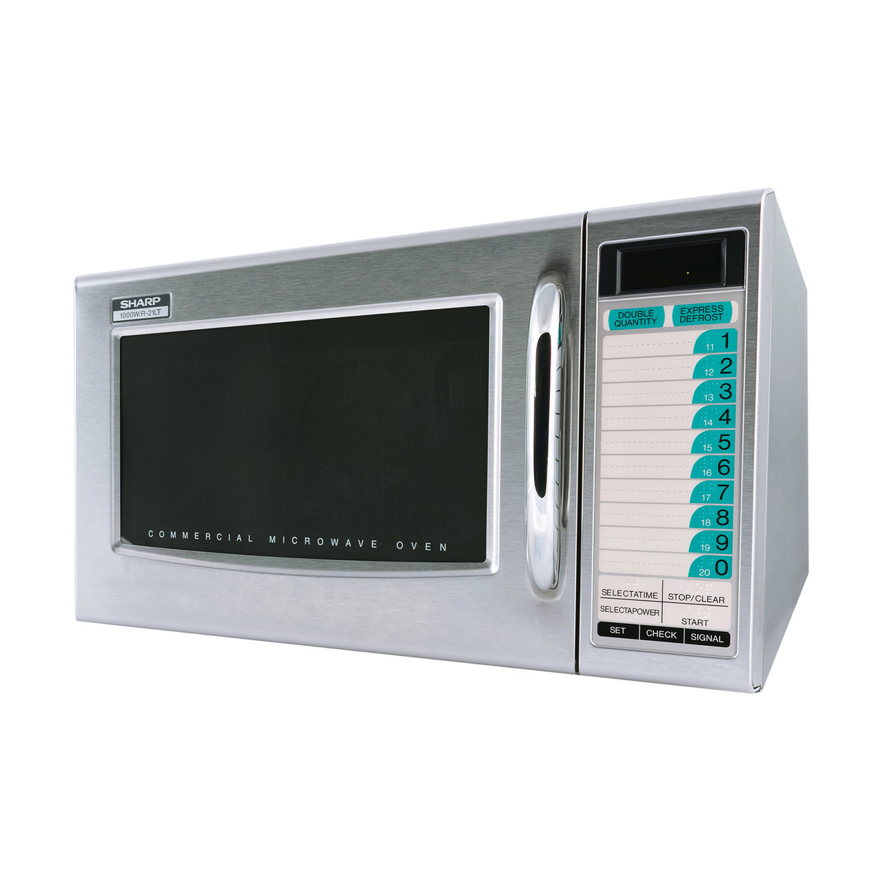 Medium-Duty Commercial Microwave Oven with 1000 Watts R21LTF