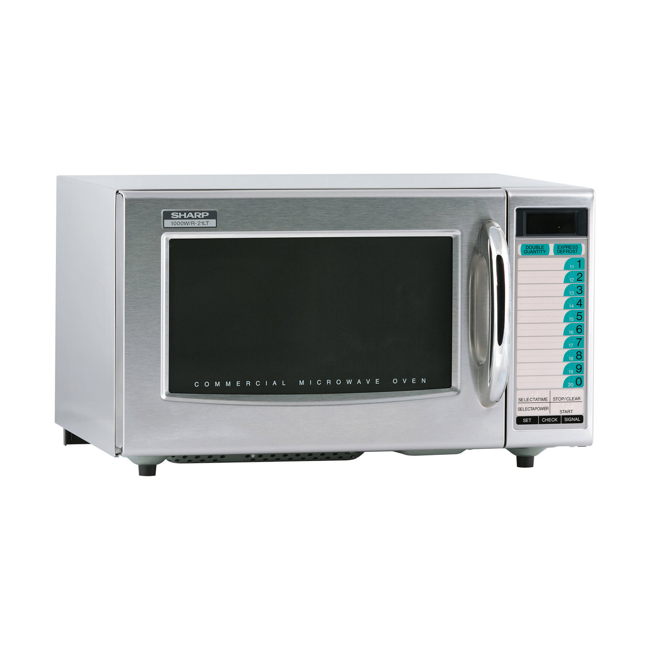 Medium-Duty Commercial Microwave Oven with 1000 Watts R21LTF