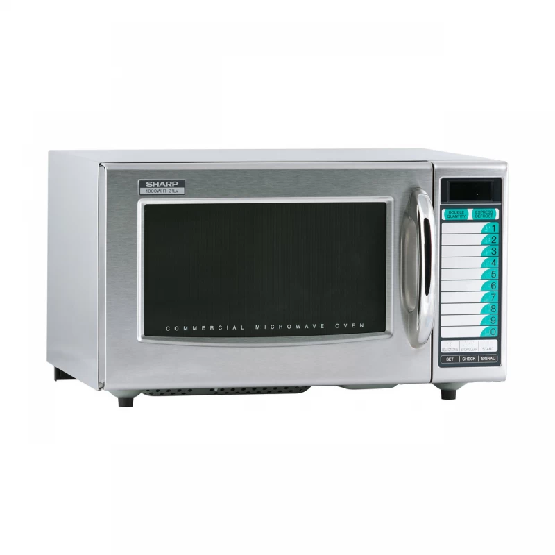 Medium-Duty Commercial Microwave Oven with 1000 Watts R21LVF