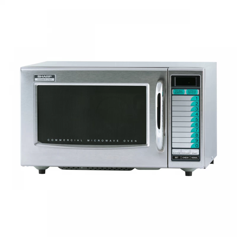 Medium-Duty Commercial Microwave Oven with 1000 Watts R21LVF