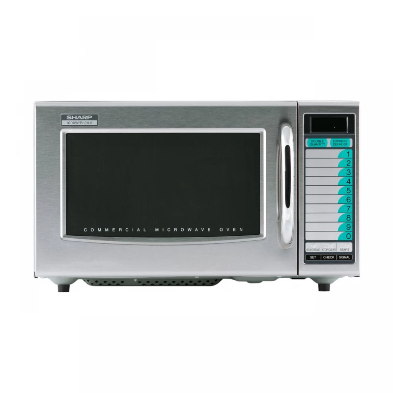 Medium-Duty Commercial Microwave Oven with 1000 Watts R21LVF