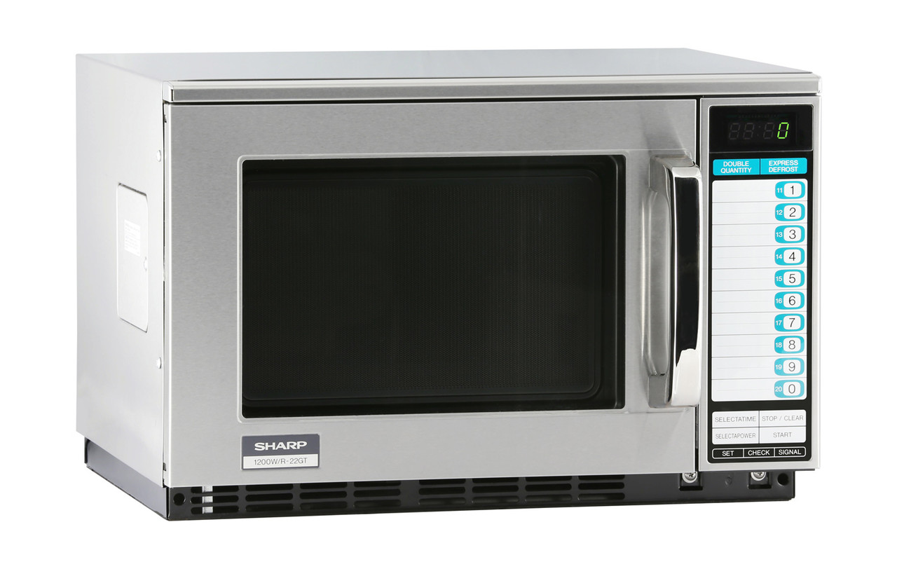Sharp Heavy-Duty 1200 Watt Commercial Microwave Oven R22GTF
