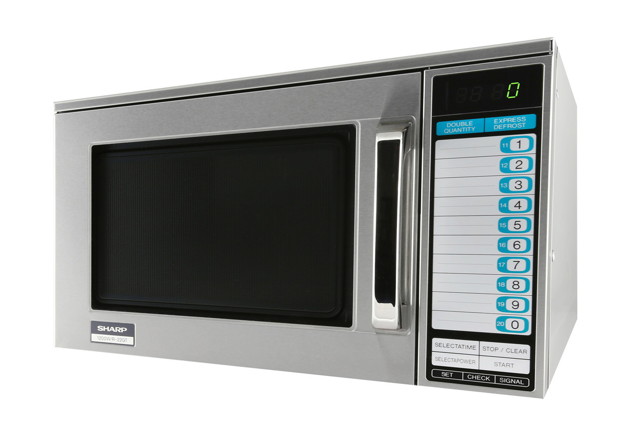 Sharp Heavy-Duty 1200 Watt Commercial Microwave Oven R22GTF