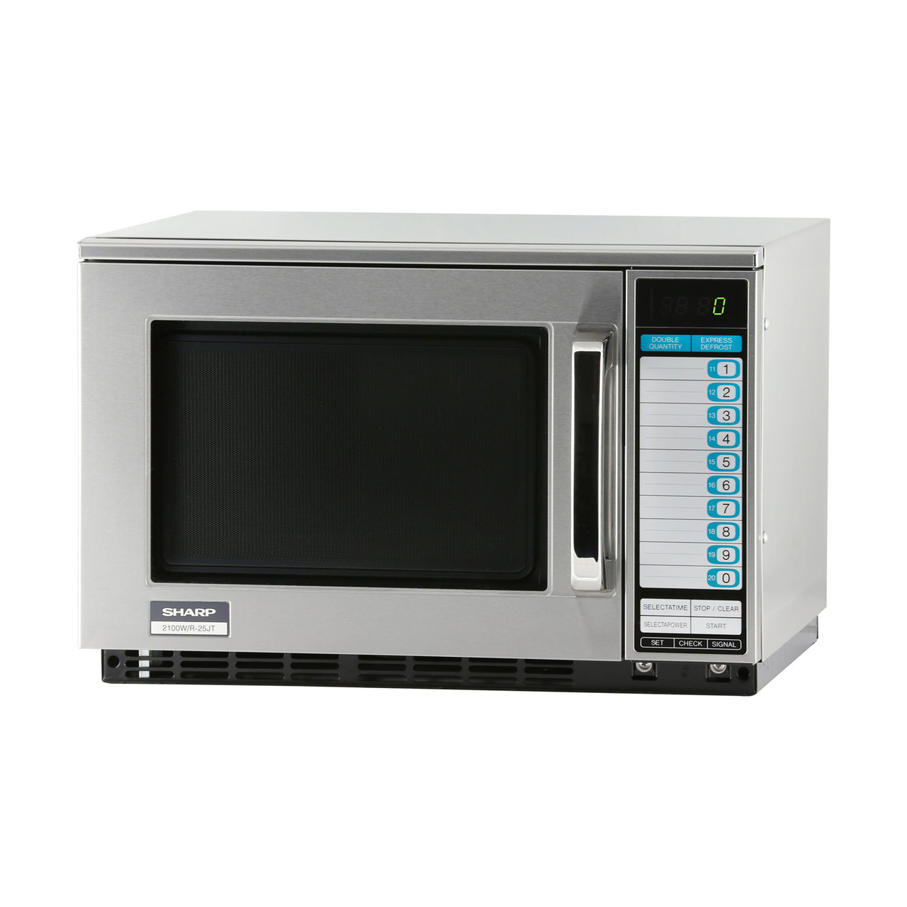 Sharp Heavy-Duty Commercial Microwave Oven with 2100 Watts R25JTF