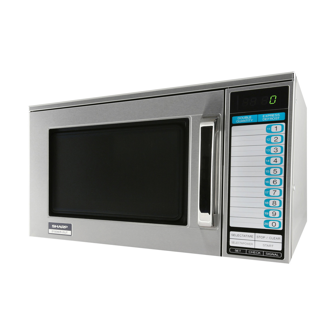 Sharp Heavy-Duty Commercial Microwave Oven with 2100 Watts R25JTF