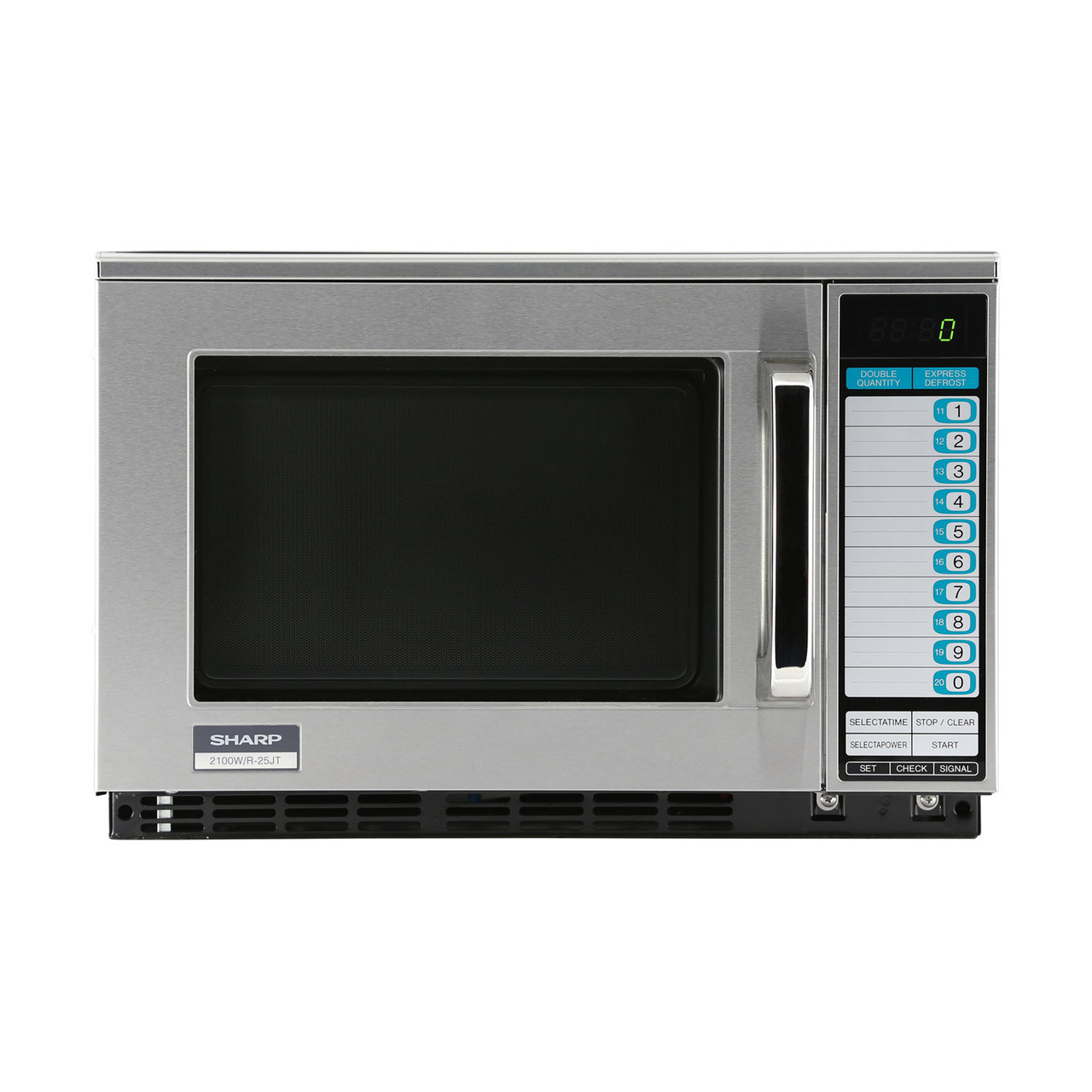 Sharp Heavy-Duty Commercial Microwave Oven with 2100 Watts R25JTF