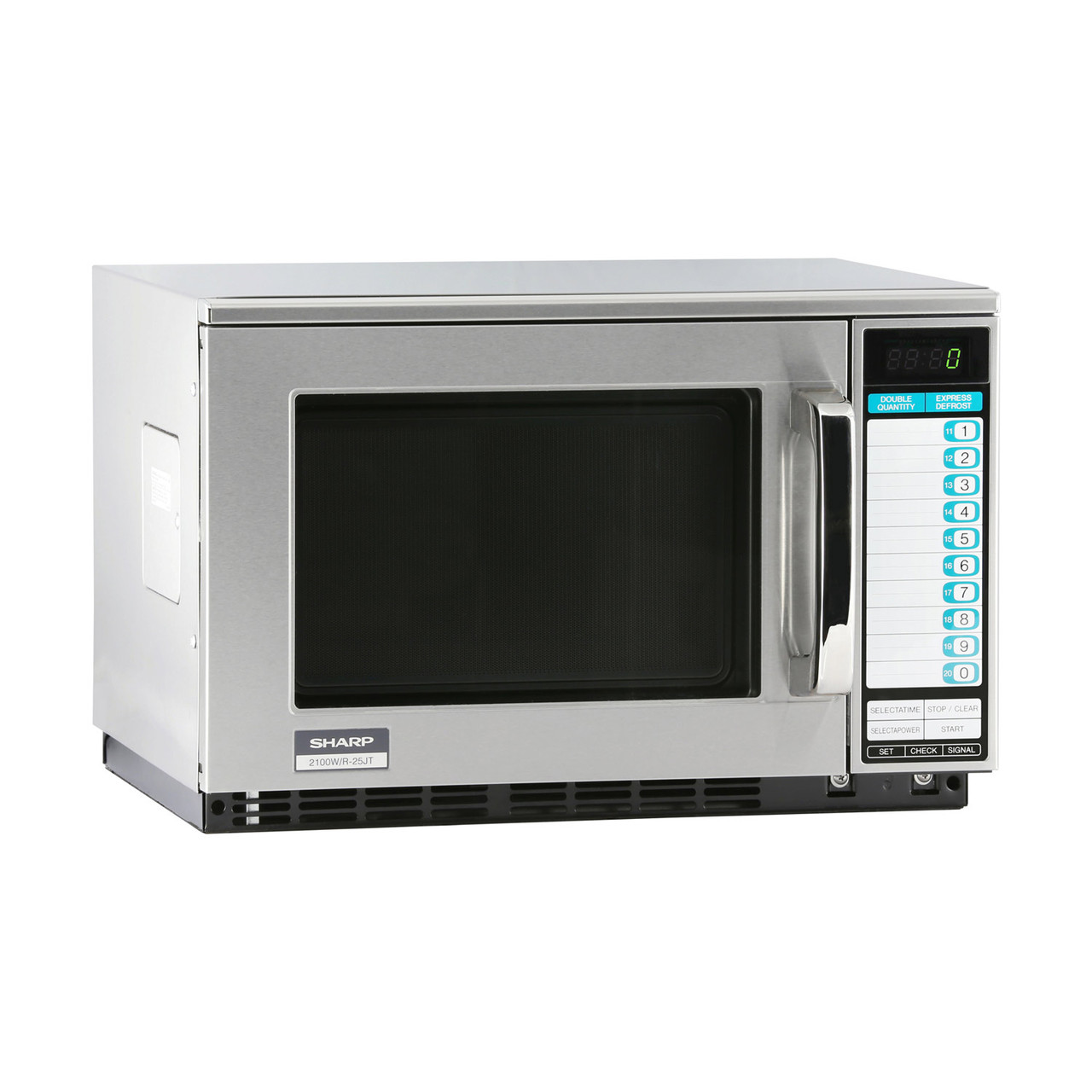 Sharp Heavy-Duty Commercial Microwave Oven with 2100 Watts R25JTF
