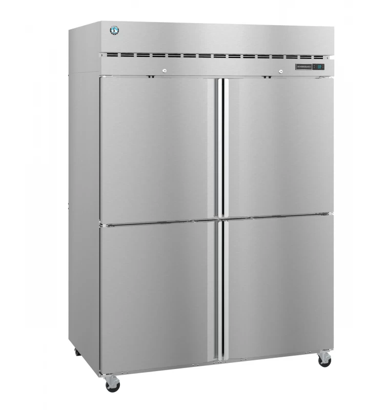 R2A-HS, Refrigerator, Two Section Upright, Half Stainless Doors with LockTitle R2AHS