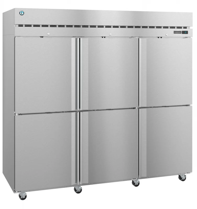 R3A-HS, Refrigerator, Three Section Upright, Half Stainless Doors with LockTitle R3AHS