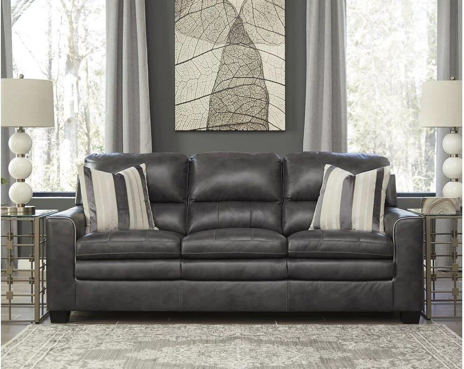 South Blue and Tan Medium Rug R402722