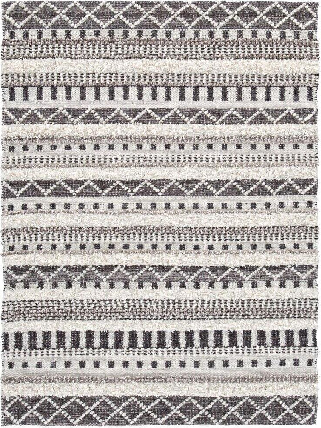 Karalee Ivory And Brown Large Rug R404441