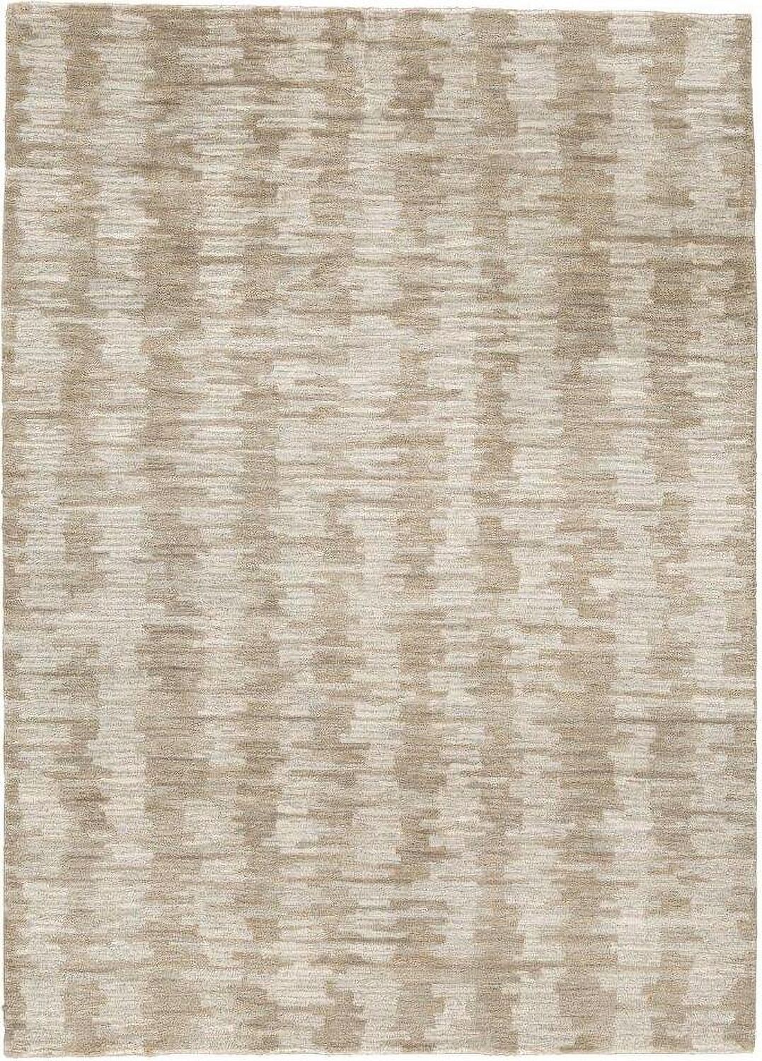 Abanlane Brown And Cream Medium Rug R404812