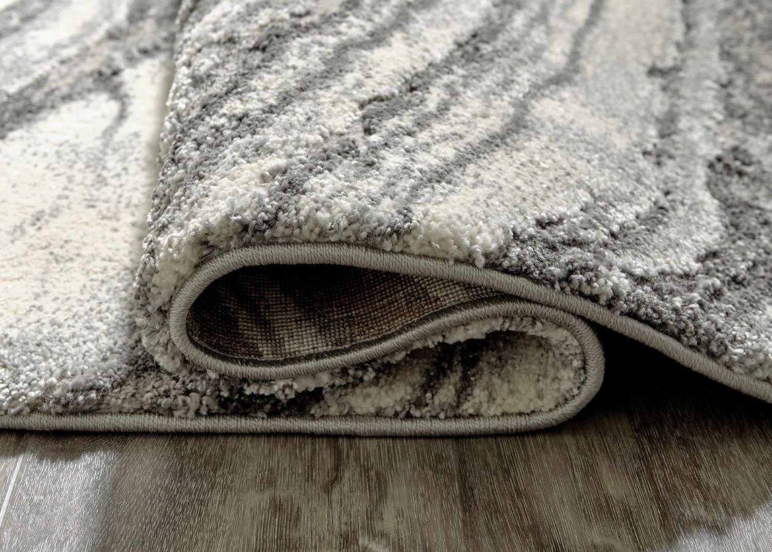 Wysdale Cream/Gray Large Rug R404901