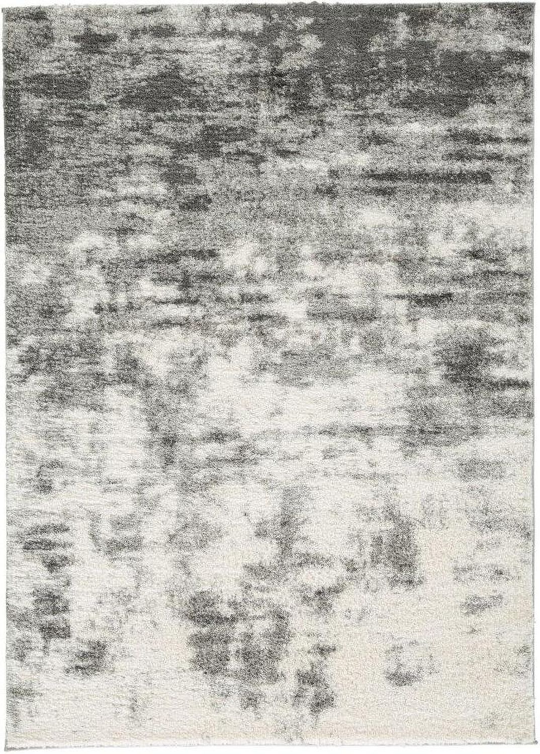 Gerdie Cream and Gray Large Rug R404991