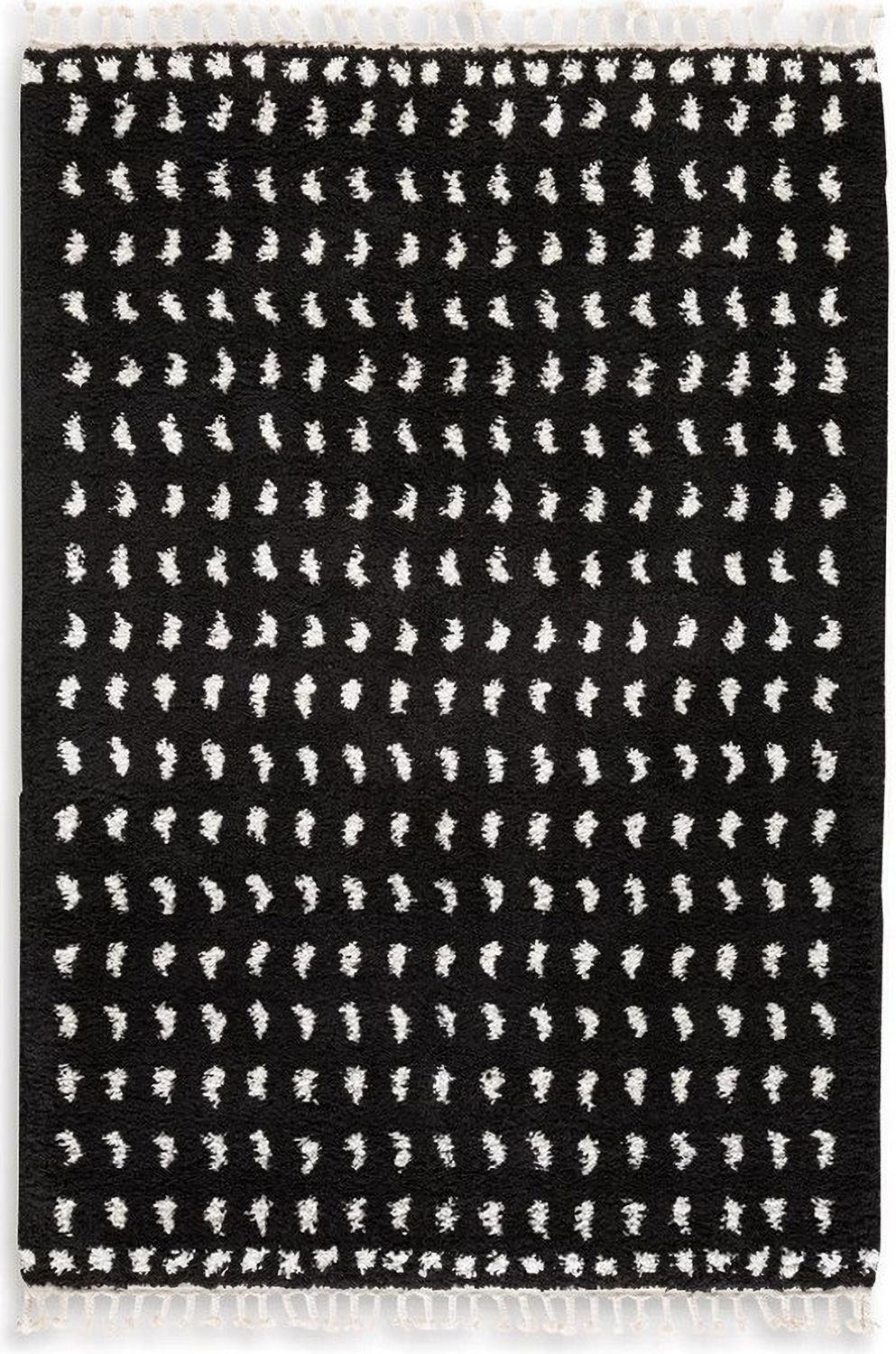 Minston Black And White Medium Rug R405952