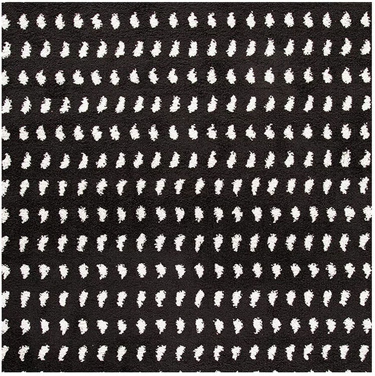 Minston Black And White Medium Rug R405952