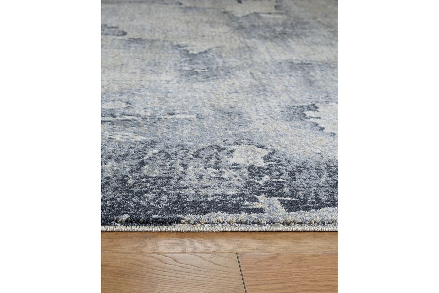 Langrich Blue And Gray Medium Rug R406132