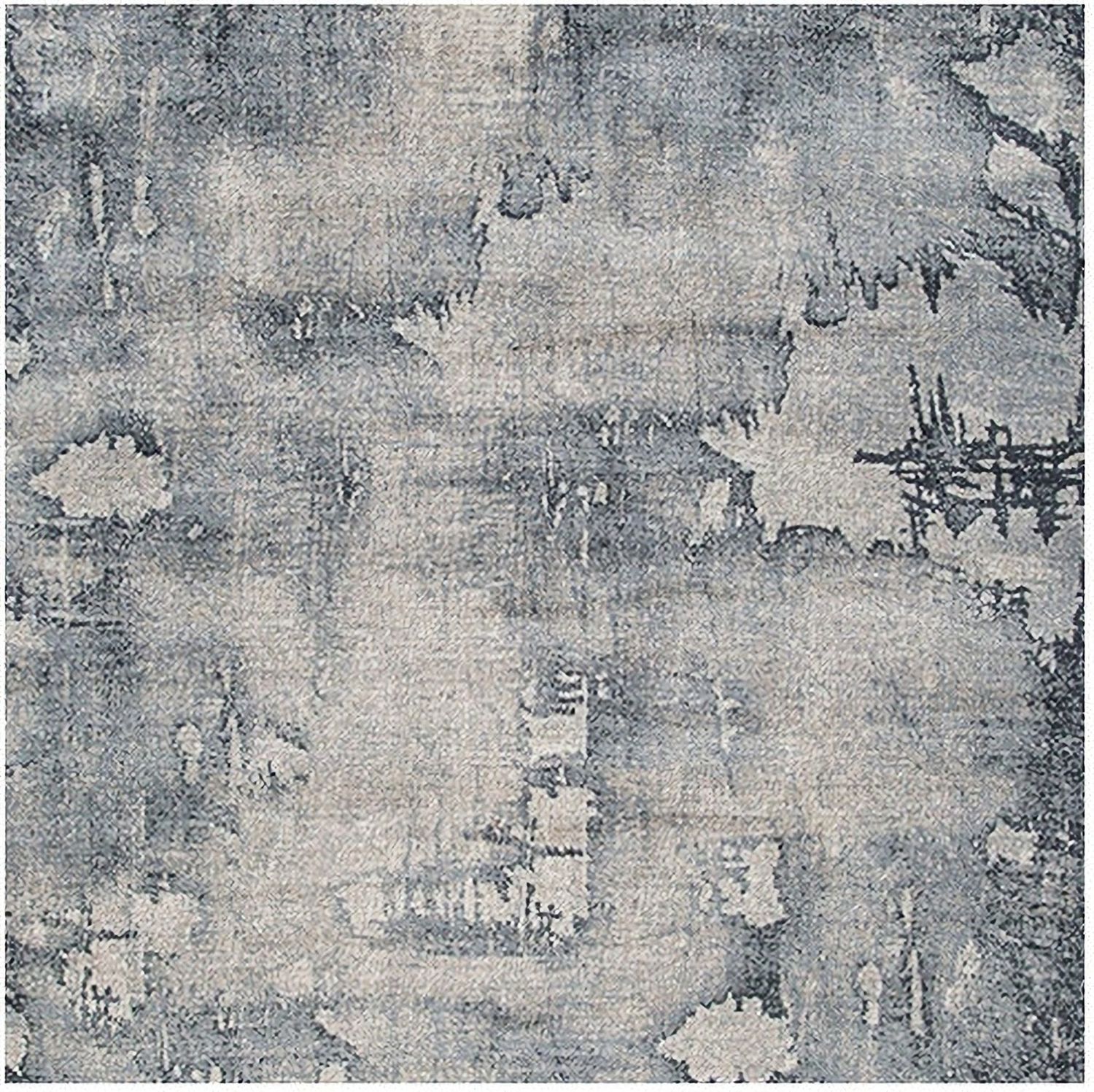 Langrich Blue And Gray Medium Rug R406132