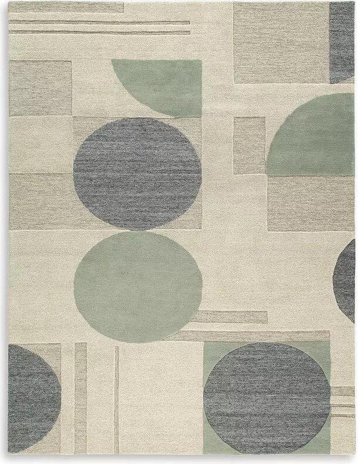 Dallane 8 ft x 10 ft Rug In Blue and Green R406351