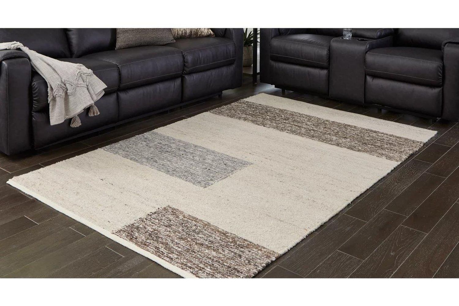 Barus 8 ft x 10 ft Rug In Beige Brown R406401