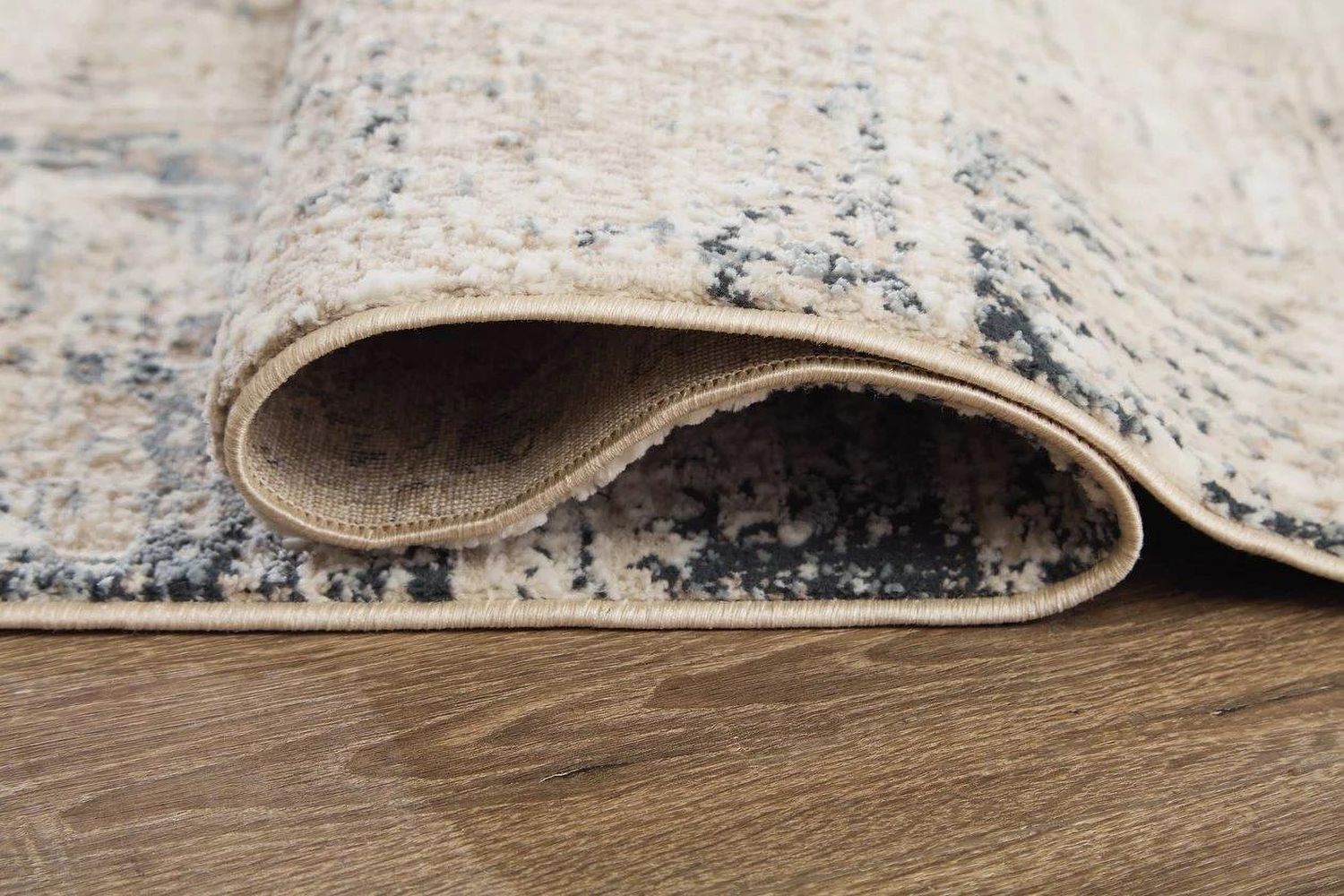 Gentor 8 ft x 10 ft Rug In Blue and Ivory R406521