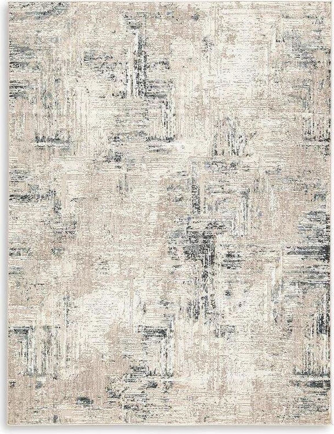 Gentor 5 ft x 7 ft Rug In Blue and Ivory R406522
