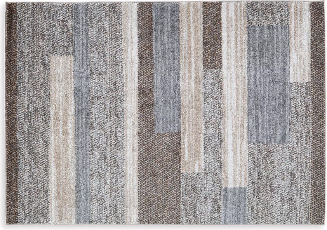 Sethburn Medium Rug In Cream And Brown And Gray R406592