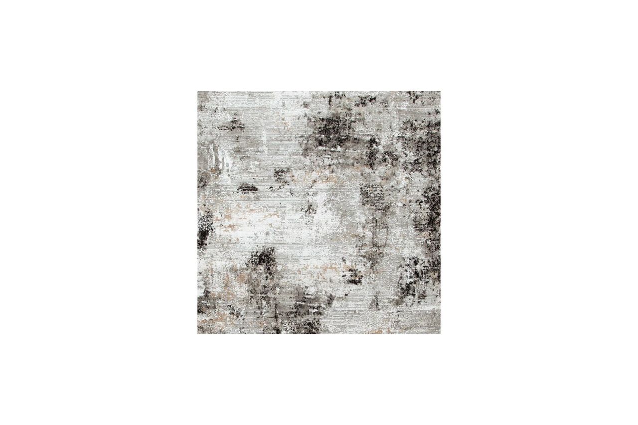 Langwell Medium Rug In Black and Gray R406782