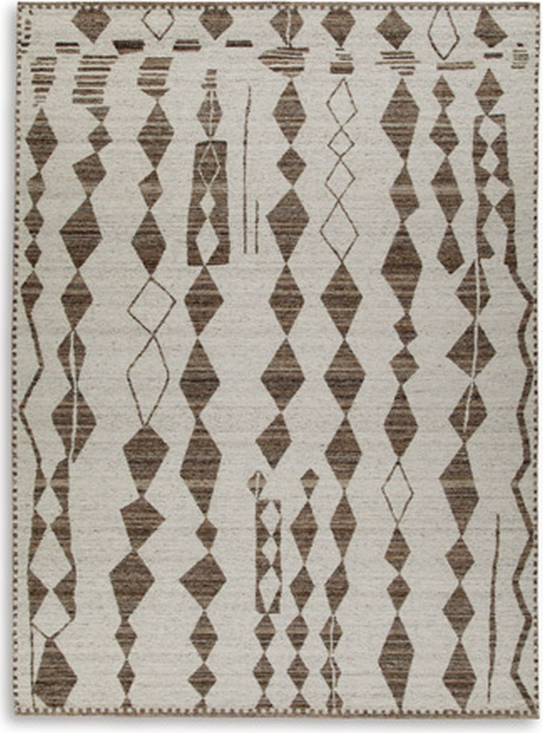 Brettler Extra Large Rug In Beige and Brown R406790