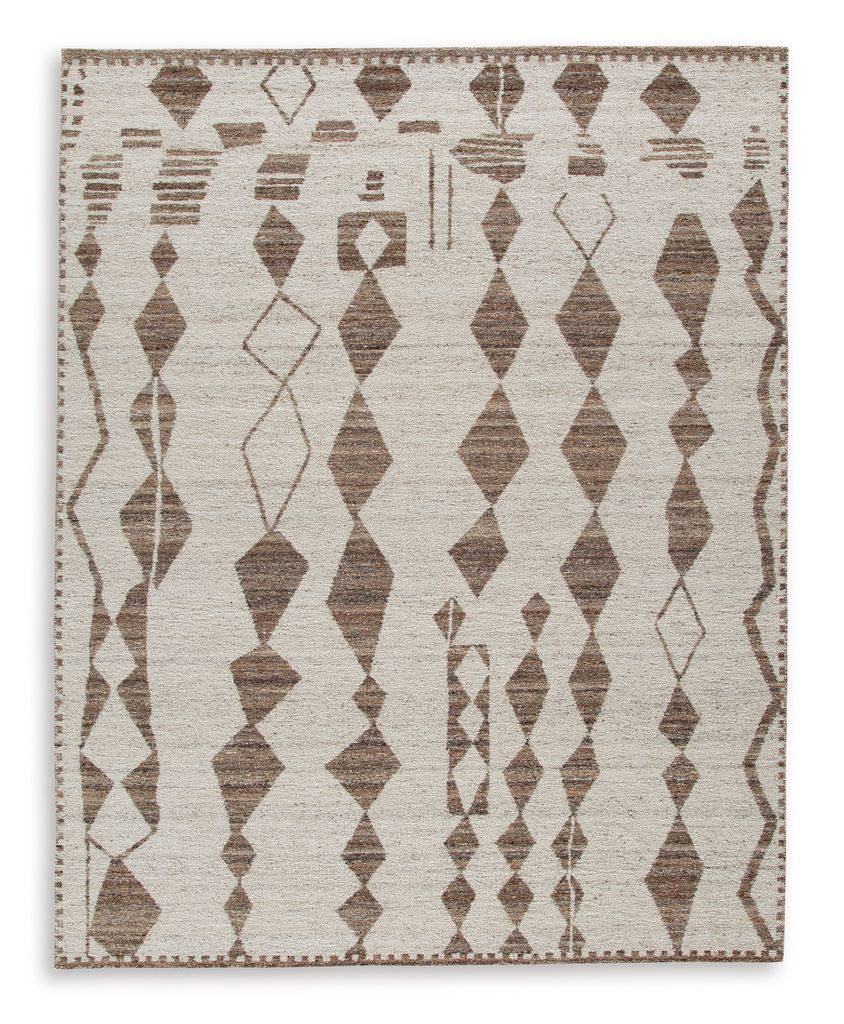 Brettler Large Rug In Beige and Brown R406791