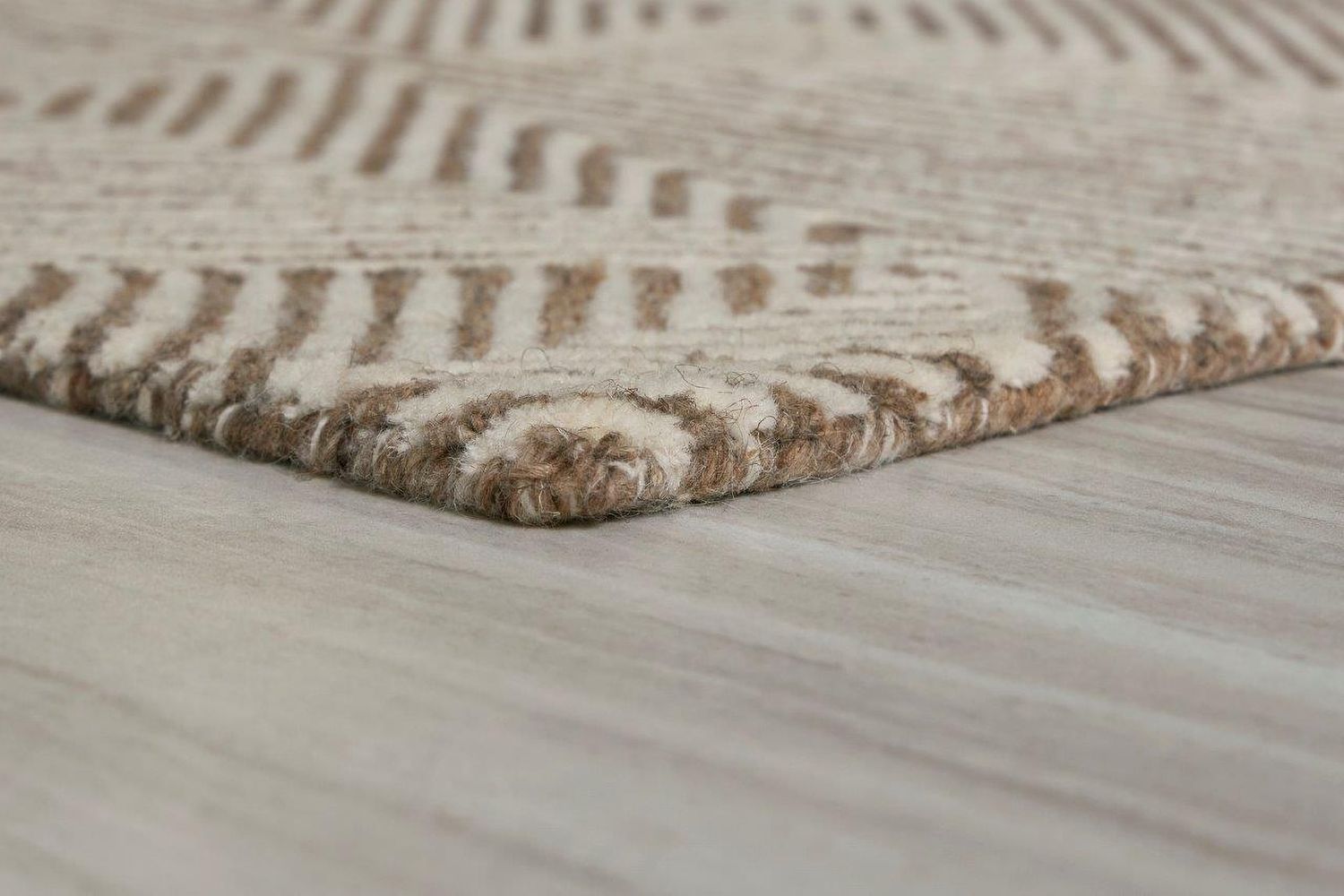 Jadott Medium Rug In Beige and Brown R406802