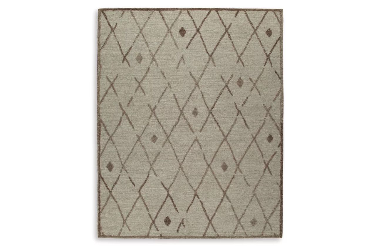 Guyford Large Rug In Beige and Brown R406871