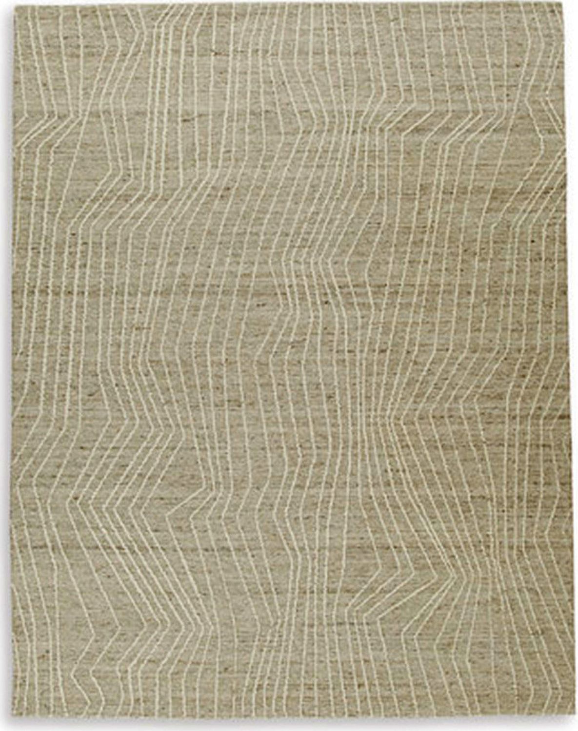 Varahill Large Rug In Gray and Ivory R406931