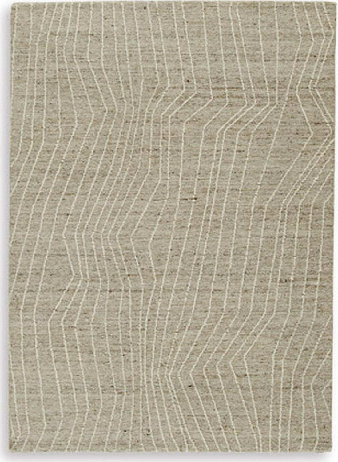 Varahill Medium Rug In Gray and Ivory R406932