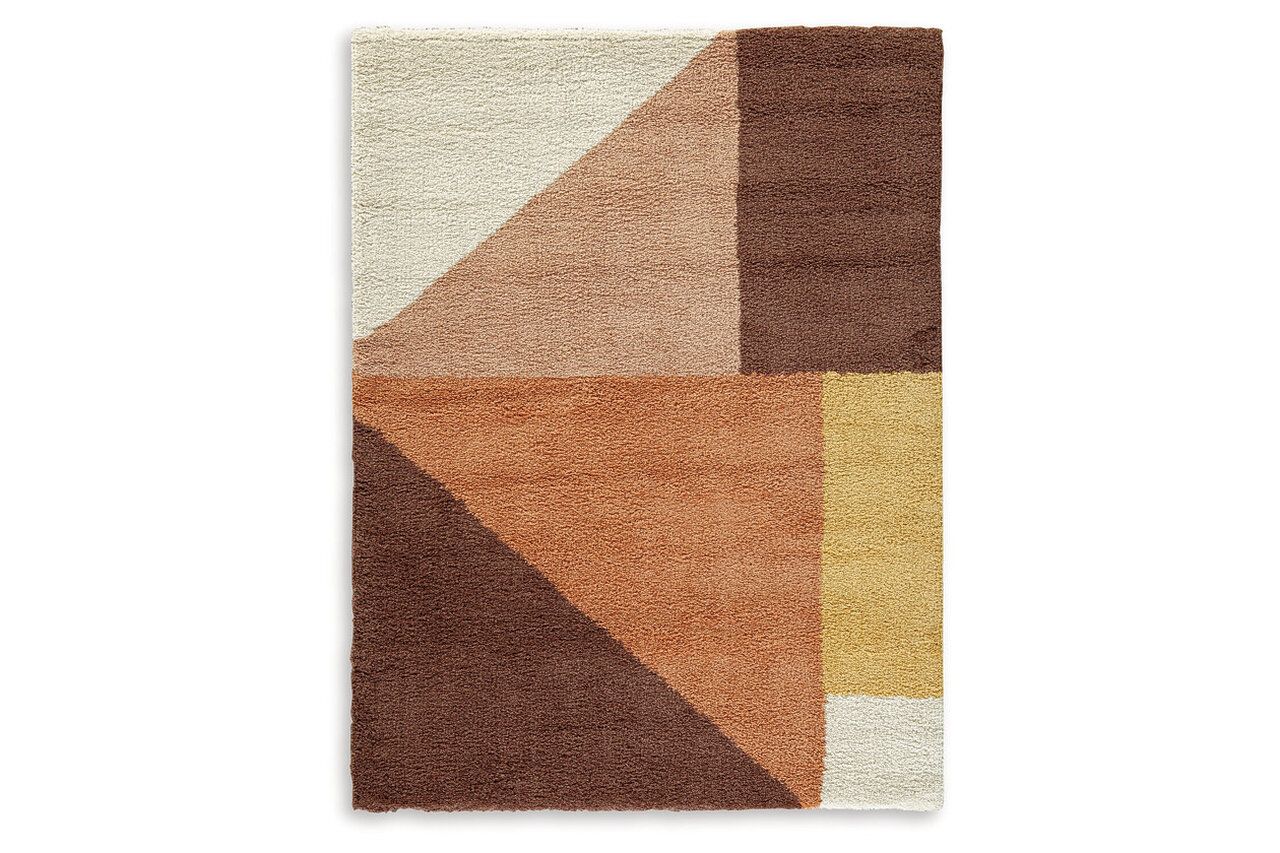 Gailmore 5' x 7' Rug In Cream/Pink/Gray R407172