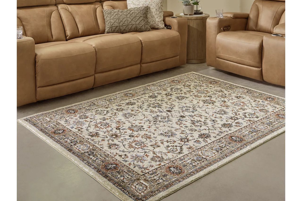 Beritham Medium Rug In Blue/Brown/Beige R407262