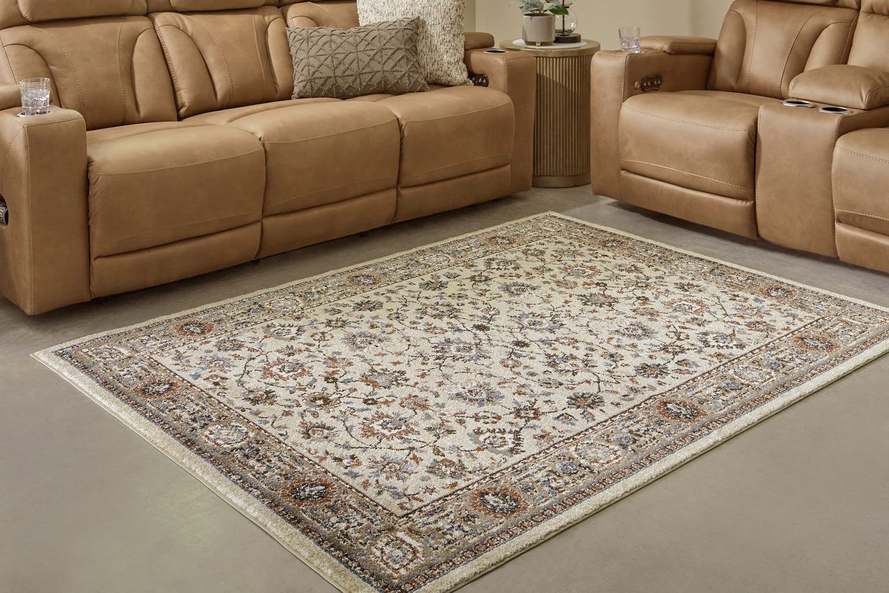 Beritham Medium Rug In Blue/Brown/Beige R407262